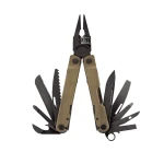 Мультитул Leatherman® (США) Rebar на 17 инструментов из нержавеющей стали, нейлоновый чехол. Койот