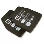 Керамічна бронеплита SPECPROM S-Line 5-го класу. Вага 2.49 кг. Розмір 25 на 30 см. Олива. 8