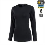 Футболка з довгим рукавом жіноча M-Tac 93/7 Lady Чорна, black, чорний