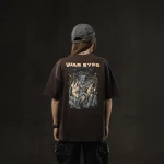 Футболка «War Eyes» від libkos×ukrarmor. Коричневий 10 Футболка «War Eyes» від libkos×ukrarmor. Коричневий 10