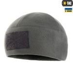 Шапка флісова M-Tac Watch Cap Elite з липучкою Сіра 5