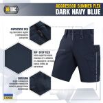 Шорти M-Tac Aggressor Summer Flex Dark Темно, dark Navy Blue 2 Шорти M-Tac Aggressor Summer Flex Dark Темно, dark Navy Blue 2