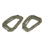 Карабин тактический пластиковый "TACTICAL CARABINER MOLLE" (2 шт.) Olive 5 Карабин тактический пластиковый "TACTICAL CARABINER MOLLE" (2 шт.) Olive 5