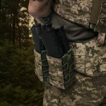 Двойной подсумок под магазины АК/АR (тканевый). Пиксель (мм-14) 6 Двойной подсумок под магазины АК/АR (тканевый). Пиксель (мм-14) 6