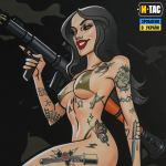 Банер M-Tac Tactical girl RPG 900x1300 Чорний MC 2