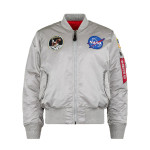 Куртка Alpha Industries Apollo L-2B Bomber Jacket. Сірий