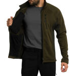 Куртка флісова Sturm Mil-Tec® "Outdoor Cold Weather Structure Fleece Jacket" Olive 3 Куртка флісова Sturm Mil-Tec® "Outdoor Cold Weather Structure Fleece Jacket" Olive 3