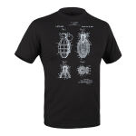 Футболка з малюнком "Grenade" Combat Black
