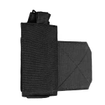 Боковой левосторонний эластичный подсумок для магазинов АК/АR и турникетов открытого типа с креплением на липучке. Черный 2 Боковой левосторонний эластичный подсумок для магазинов АК/АR и турникетов открытого типа с креплением на липучке. Черный 2