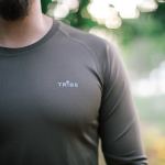 Футболка з довгим рукавом Tribe Coolpass LS, Оливкова 4 Футболка з довгим рукавом Tribe Coolpass LS, Оливкова 4