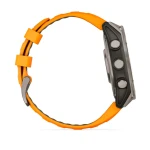 Смарт-часы Garmin Fenix 8, Amoled, Sapphire, Titanium из Spark Orange/Graphite 46 мм. Оранжевый 3 Смарт-часы Garmin Fenix 8, Amoled, Sapphire, Titanium из Spark Orange/Graphite 46 мм. Оранжевый 3