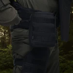 Подсумок утилитарный L. Крепление Molle. Cordura 500D. Черный. 5