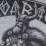 Футболка з малюнком "Вальхалла" Grey Melange 4