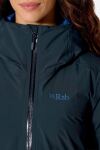 Жіноча зимова пухова куртка Rab Valiance Jacket Wmns, Galaxy Blue 13