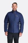 Чоловічий легкий пуховик Rab Microlight Jacket, Deep Ink (Marmalade) 2 Чоловічий легкий пуховик Rab Microlight Jacket, Deep Ink (Marmalade) 2