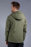 Трекінгова чоловіча куртка Soft Shell Tatonka Cesi M's Hooded Jacket, Olive 2 Трекінгова чоловіча куртка Soft Shell Tatonka Cesi M's Hooded Jacket, Olive 2