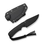 Ніж фіксований Civivi Gander Чорний Sandvik 14C28N Micarta 2 Ніж фіксований Civivi Gander Чорний Sandvik 14C28N Micarta 2
