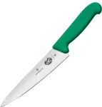Ніж Victorinox кухонний обробний Fibrox 15 см, зелений, клинок 150 мм