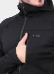 Мужская флисовая кофта с рукавом реглан Black Diamond Factor Hoody, Port/Black 13 Мужская флисовая кофта с рукавом реглан Black Diamond Factor Hoody, Port/Black 13