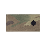 Погон ЗСУ молодший лейтенант-хорунжий (чорна нитка, на липучці). Мультикам