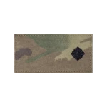 Погон ВСУ младший лейтенант-хорунжий (черная нить, на липучке). Мультикам