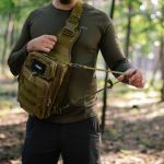 Сумка через плече Tribe Sling Pack 6,5 л, Койот 21 Сумка через плече Tribe Sling Pack 6,5 л, Койот 21