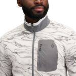 Кофта флісова чоловіча Black Diamond M Rift HZ Fleece Jacket, Relief/Alloy/Steel Grey 2