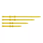 Набор стяжек Sea to Summit Stretch-Loc 4 Piece – Серовато-желтый