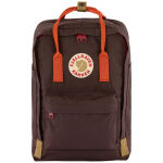 Рюкзак Fjällräven Kånken Koncept Laptop 15, Black Oak/Rowan Red