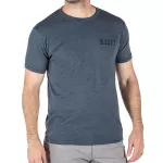 Футболка з малюнком "5.11 Tactical Little Bird Sunrise" Navy Heather 2 Футболка з малюнком "5.11 Tactical Little Bird Sunrise" Navy Heather 2
