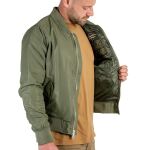 Куртка літня Sturm Mil-Tec® "US Summer MA1® Flight Jacket" Olive 3 Куртка літня Sturm Mil-Tec® "US Summer MA1® Flight Jacket" Olive 3