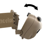 Ліхтар налобний Princeton Tec® "Vizz 550 RGB MPLS Tactical Headlamp" Tan 9