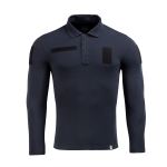 Поло тактичне M-Tac з довгим рукавом 65/35 Dark Темно, dark Navy Blue 2 Поло тактичне M-Tac з довгим рукавом 65/35 Dark Темно, dark Navy Blue 2