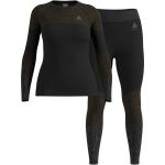 Комплект Odlo Fundamentals Performance Warm W, Чорний