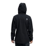 Куртка жіноча мембранна Black Diamond W Strataline Stretch Shell, Black 10