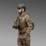 Плитоноска «Архангел EVO» А.Т.А.К.А. под бронеплиты 25х30 см. Мультикам 11 Плитоноска «Архангел EVO» А.Т.А.К.А. под бронеплиты 25х30 см. Мультикам 11