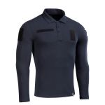 Поло тактичне M-Tac з довгим рукавом 65/35 Dark Темно, dark Navy Blue 3 Поло тактичне M-Tac з довгим рукавом 65/35 Dark Темно, dark Navy Blue 3