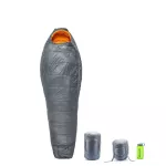 Спальный мешок Pinguin Topas, 175 см, ліва блискавка – Серый