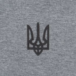 Футболка з малюнком "Тризуб Logo" Grey Melange 3 Футболка з малюнком "Тризуб Logo" Grey Melange 3