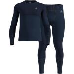 Комплект Odlo Fundamentals Performance Warm, Dark Sapphire