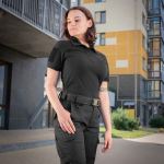Поло тактичне M-Tac 65/35 Lady Чорний, black 5 Поло тактичне M-Tac 65/35 Lady Чорний, black 5