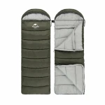 Спальний мішок Naturehike U350 (від 1°C до -13°C). Лівий. Олива