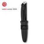 Ніж Victorinox Venture, чорний, клинок 105 мм, сталь Sandvik 14C28N