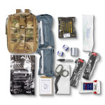 Медицинский комплект E-CLK (Elite Combat Lifesaver Kit) для неотложной помощи. Мультикам 2