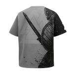 Футболка M-Tac Warrior Oversize Світло, light Grey, світло-сірий 5