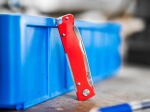 Ніж Boker Atlas Red, клинок 73 мм, сталь Sandvik 12C27 8