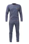 Термобілизна флісова Tramp Microfleece, комплект, Сірий, S, сірий S