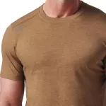 Футболка тактична потовідвідна "5.11 Tactical PT-R Charge Short Sleeve Top 2.0" Battle Brown Heather 3 Футболка тактична потовідвідна "5.11 Tactical PT-R Charge Short Sleeve Top 2.0" Battle Brown Heather 3