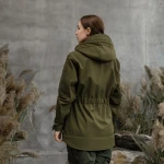 Куртка тактическая женская Softshell WAC-17. Защита от ветра и влаги. Олива 5 Куртка тактическая женская Softshell WAC-17. Защита от ветра и влаги. Олива 5