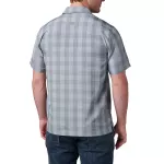 Сорочка тактична "5.11 Tactical® Nate Short Sleeve Shirt" Mortar Plaid 2 Сорочка тактична "5.11 Tactical® Nate Short Sleeve Shirt" Mortar Plaid 2